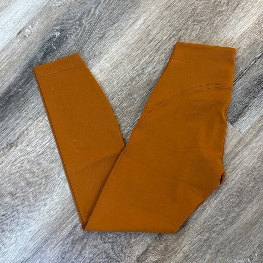 lululemon athletica butternut Rust Orange Leggings
